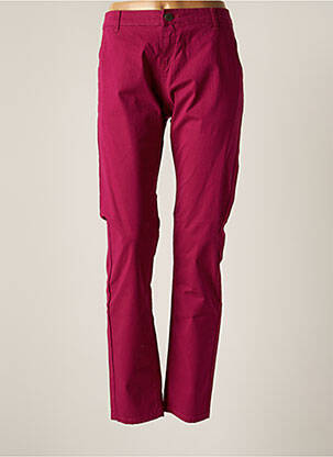 Pantalon slim stretch taille normale rose LA FIANCEE DU MEKONG femme