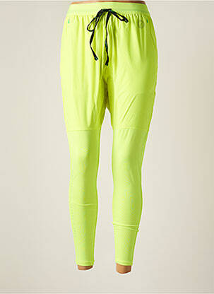 Jogging fluorecent taille haute jaune SWEET PANTS femme