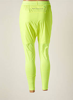 Jogging fluorecent taille haute jaune SWEET PANTS femme