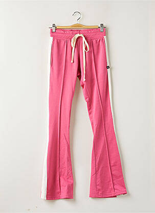 Jogging taille haute taille haute rose SWEET PANTS femme