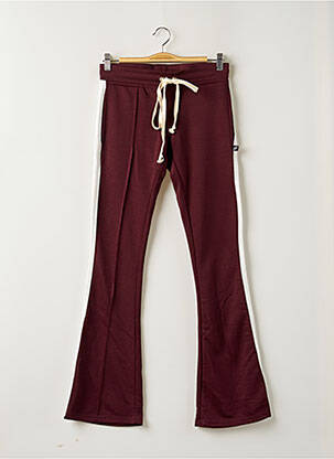 Jogging taille haute taille haute rouge SWEET PANTS femme