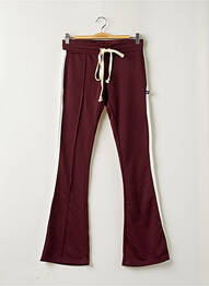Jogging taille haute taille haute rouge SWEET PANTS femme