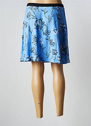 Jupe courte taille haute bleu LA FIANCEE DU MEKONG femme