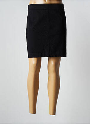 Jupe courte fermeture zip latéral noir LA FIANCEE DU MEKONG femme