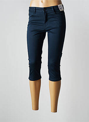 Corsaire stretch taille normale bleu KY CREATION femme