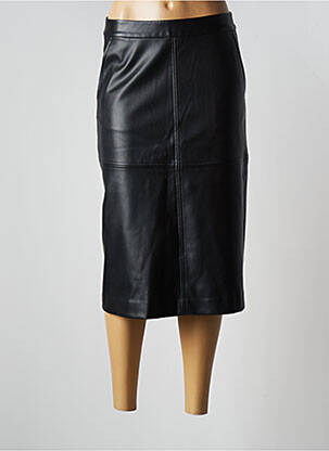 Jupe mi-longue taille haute noir BURTON femme
