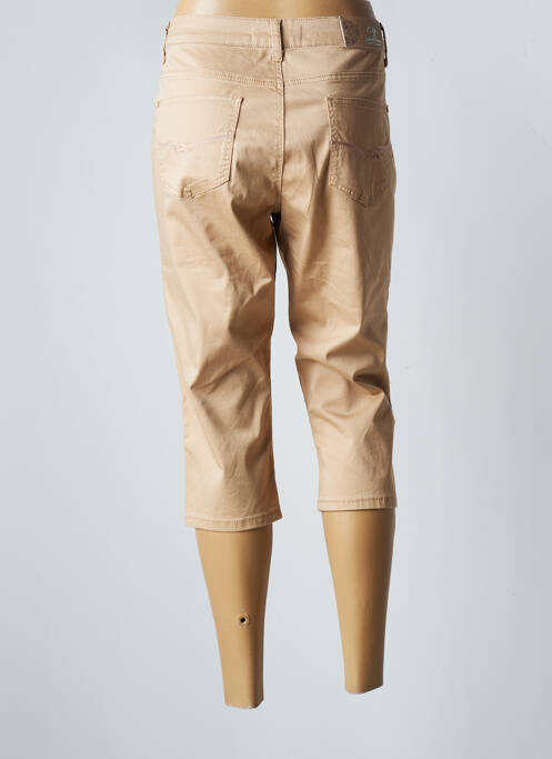Corsaire stretch taille normale beige KY CREATION femme