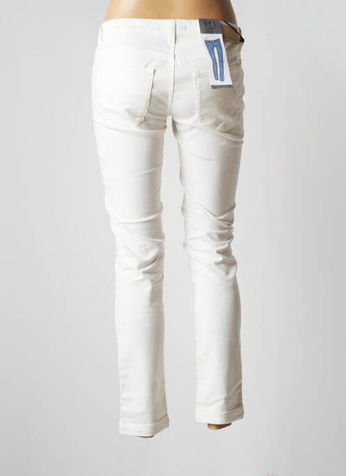 Jeans coupe slim beige TRUSSARDI JEANS pour femme