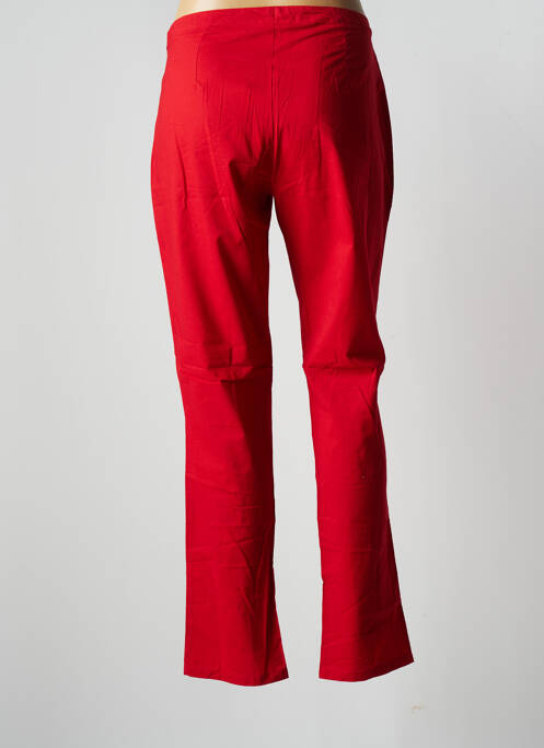 Pantalon droit rouge LA FIANCEE DU MEKONG pour femme