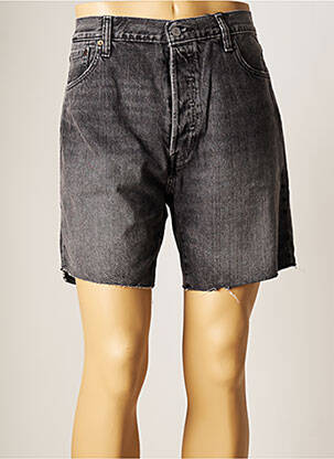 Short fermeture zippée sous rabat boutonné taille normale gris LEVI'S femme