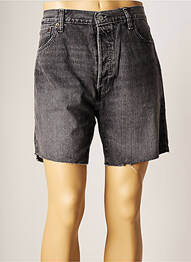 Short fermeture zippée sous rabat boutonné taille normale gris LEVIS femme