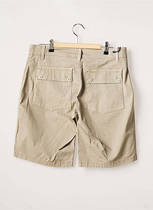 Short tissage popeline taille normale vert JOE SAN homme