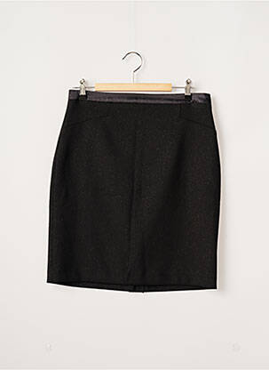 Jupe courte fermeture zippée au dos noir BURTON femme