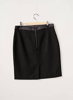 Jupe courte fermeture zippée au dos noir BURTON femme
