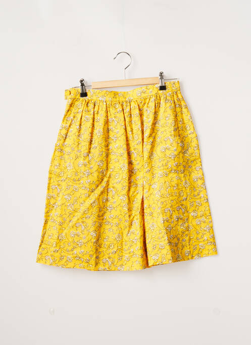Jupe mi-longue jaune COMPTOIR DES COTONNIERS femme