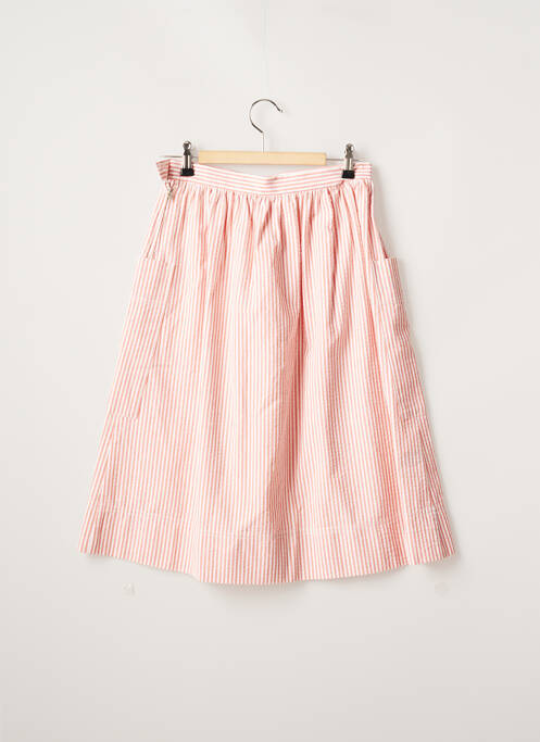 Jupe mi-longue rose COMPTOIR DES COTONNIERS pour femme