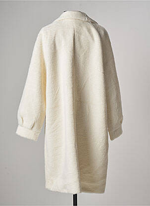Manteau long coupe droite sans capuche beige LA FIANCEE DU MEKONG femme
