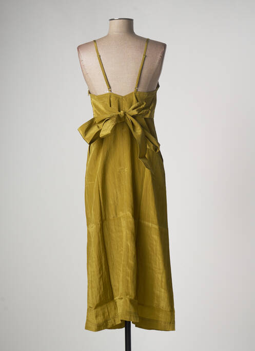 Robe longue vert ETAM pour femme