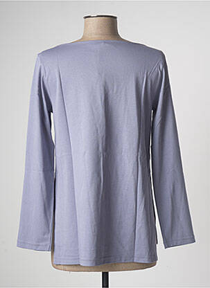 Top stretch manches longues violet ETAM femme