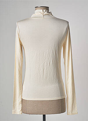 Top stretch manches longues rose ETAM femme