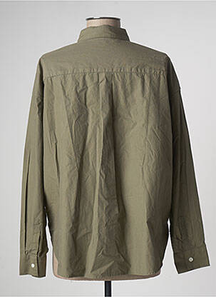 Chemisier poches poitrine manches longues vert MUJI femme