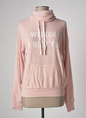 Sweat-shirt rose UNDIZ pour femme seconde vue