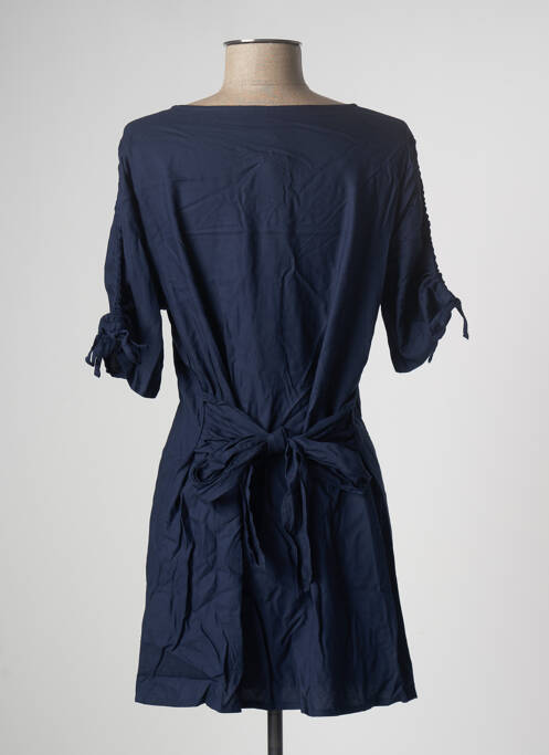 Robe courte bleu BLANCHEPORTE pour femme