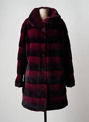 Manteau long rouge CONCEPT K pour femme seconde vue