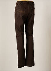 Pantalon large marron KARTING pour femme seconde vue