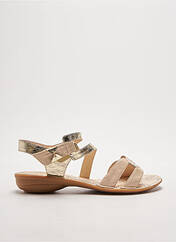 Sandales/Nu pieds beige FUGITIVE BY FRANCESCO ROSSI pour femme seconde vue