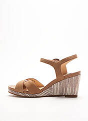 Sandales/Nu pieds marron FUGITIVE BY FRANCESCO ROSSI pour femme seconde vue