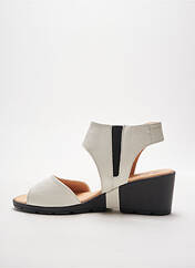 Sandales/Nu pieds blanc HIRICA pour femme seconde vue