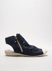 Sandales/Nu pieds bleu HIRICA pour femme seconde vue