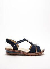 Sandales/Nu pieds bleu ARA pour femme seconde vue