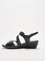 Sandales/Nu pieds noir GEO-REINO pour femme seconde vue