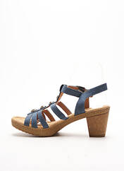 Sandales/Nu pieds bleu JENNY pour femme seconde vue