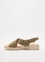 Sandales/Nu pieds vert KAOLA pour femme seconde vue