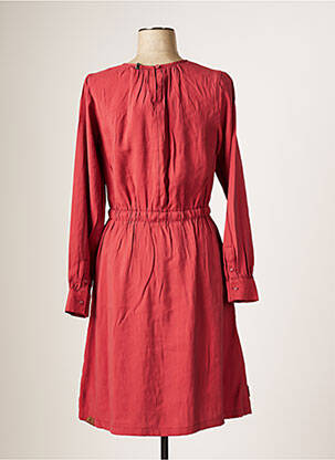 Robe mi-longue manches longues manches longues rouge RAGWEAR femme