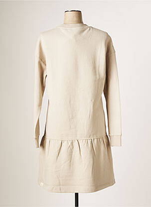 Robe mi-longue manches longues manches longues beige RAGWEAR femme