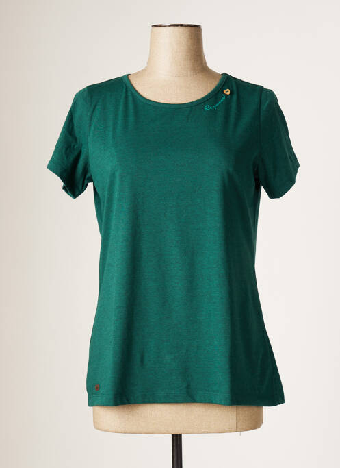 T-shirt vert RAGWEAR pour femme