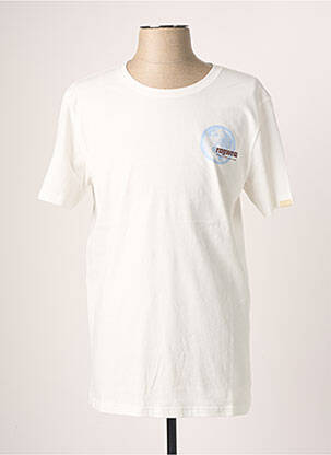 T-shirt blanc RAGWEAR pour homme