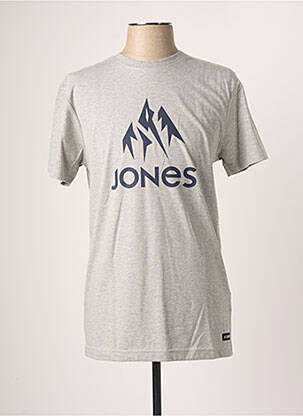 T-shirt gris JONES pour homme