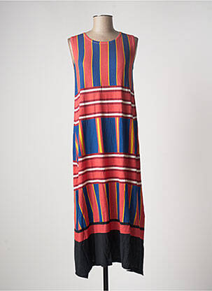 Robe pull col rond sans manche rouge IN BED WITH YOU femme