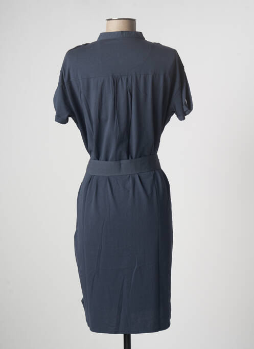 Robe mi-longue bleu AERONAUTICA pour femme