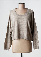 Pull beige MAEVY pour femme seconde vue