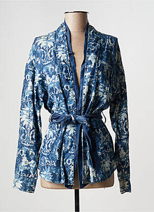 Veste kimono bleu MASON'S pour femme