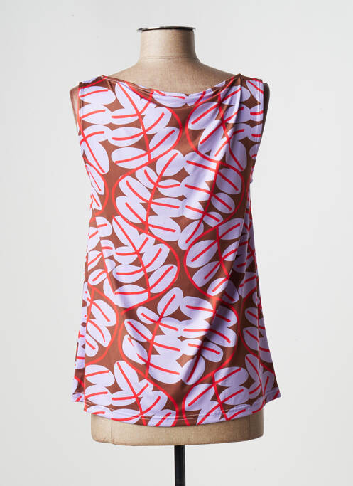 Top violet JUSTINE pour femme