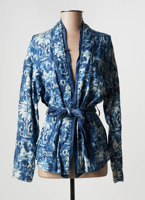 Veste kimono bleu MASON'S pour femme