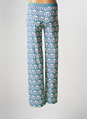 Pantalon large bleu MALIPARMI pour femme seconde vue