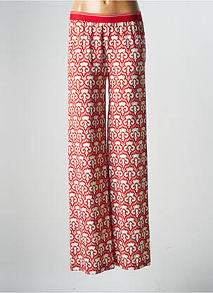 Pantalon large rouge MALIPARMI pour femme
